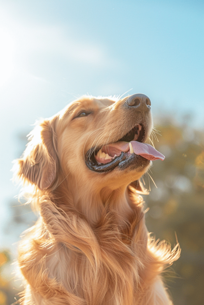 u3699335285 a happy golden retriever licking a frozen dog tre ceb2d9dd e766 49cd 8279 39eb37c1fac6 3