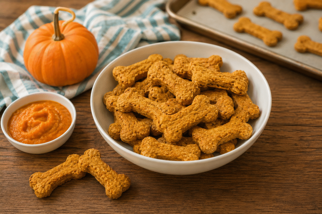 DIY 4-Ingredient Pumpkin Treats for Dogs 878c4b67 2665 470b a5ea 4c0a33eda3c8