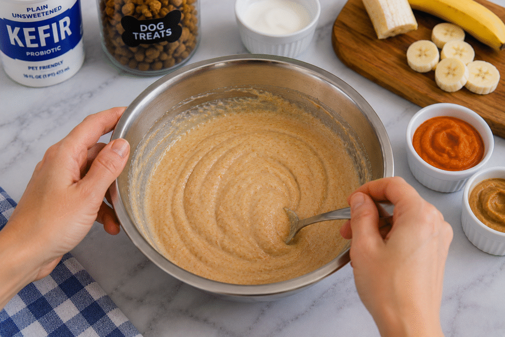 Homemade Natural Probiotics Treats for Dogs. image