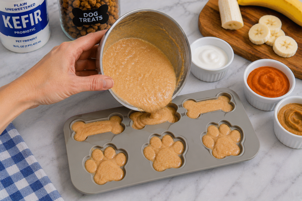 Homemade Natural Probiotics Treats for Dogs. image