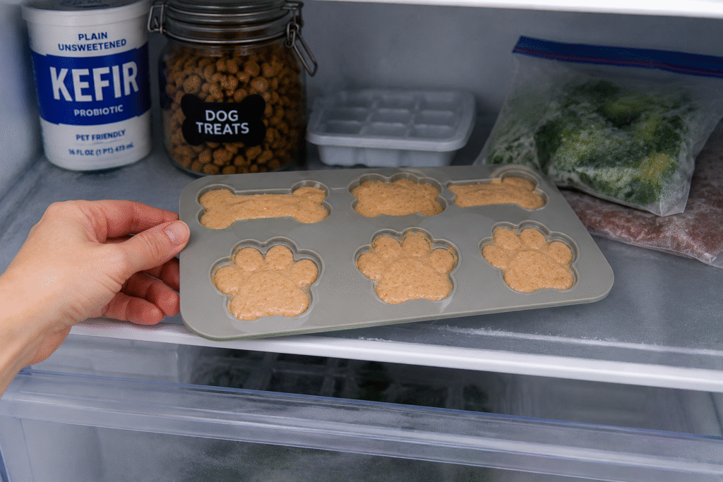 Homemade Natural Probiotics Treats for Dogs. image